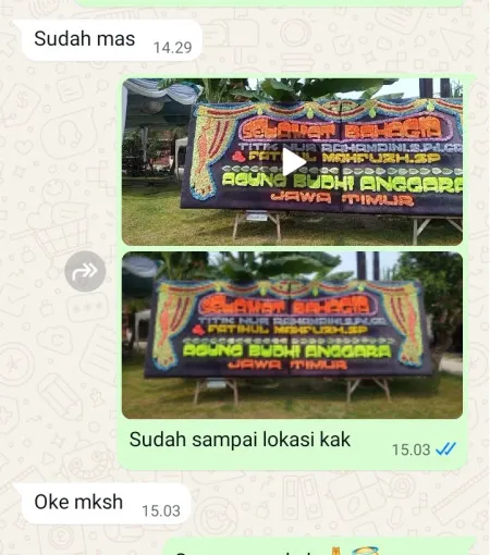 Pengiriman Papan Bunga Balai Kartini Jakarta